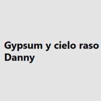 Gypsum y cielo raso Danny