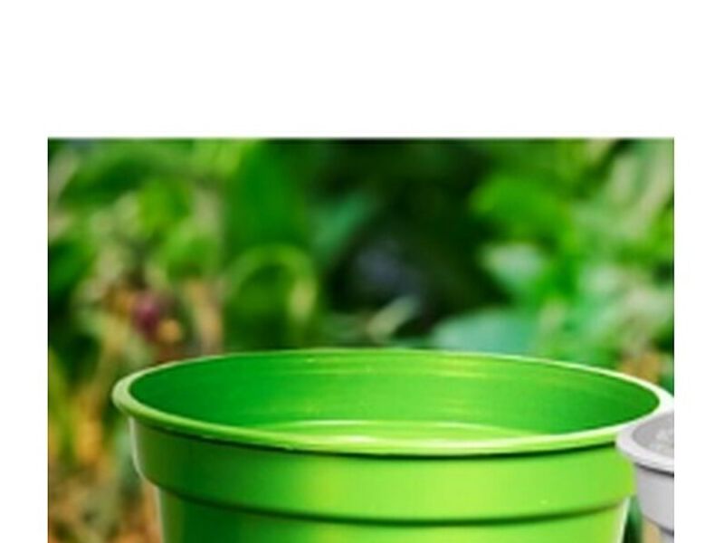 Maceta de plastico verde Bolivia