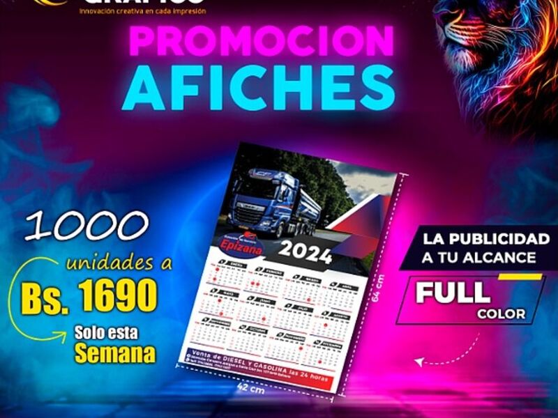 Publicidad afiche Bolivia 