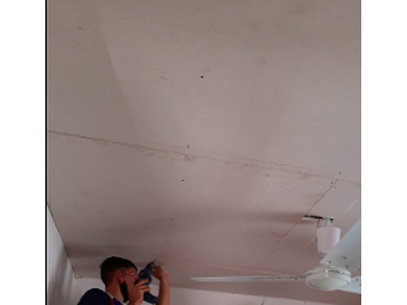 Cielorraso de Paneles de Madera Laminada Bolivia