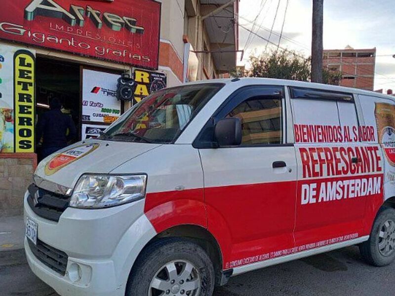 Rotulación vehicular Bolivia 