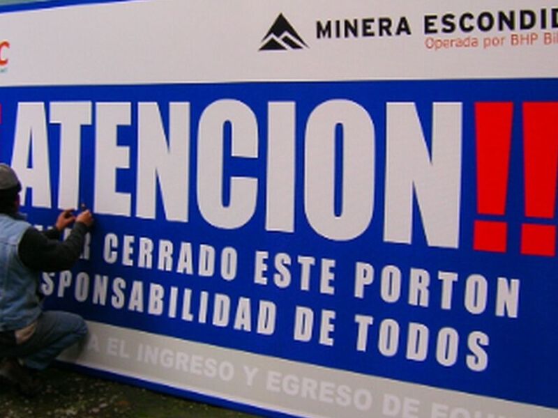 Letreros publicitarios Bolivia 