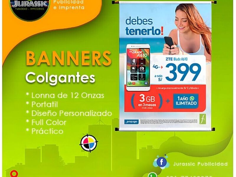 Banner colgantes Bolivia 