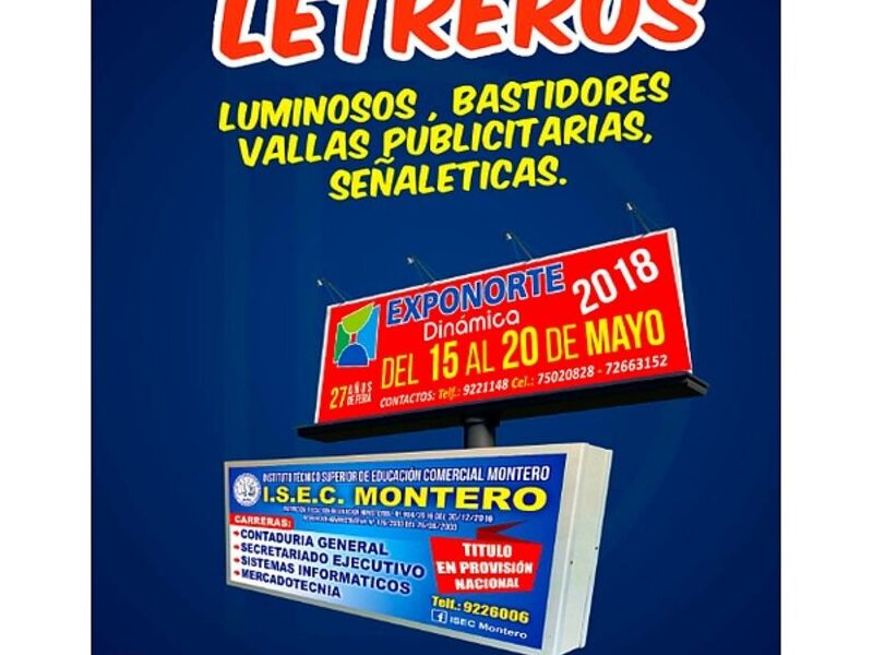 Letreros Bolivia