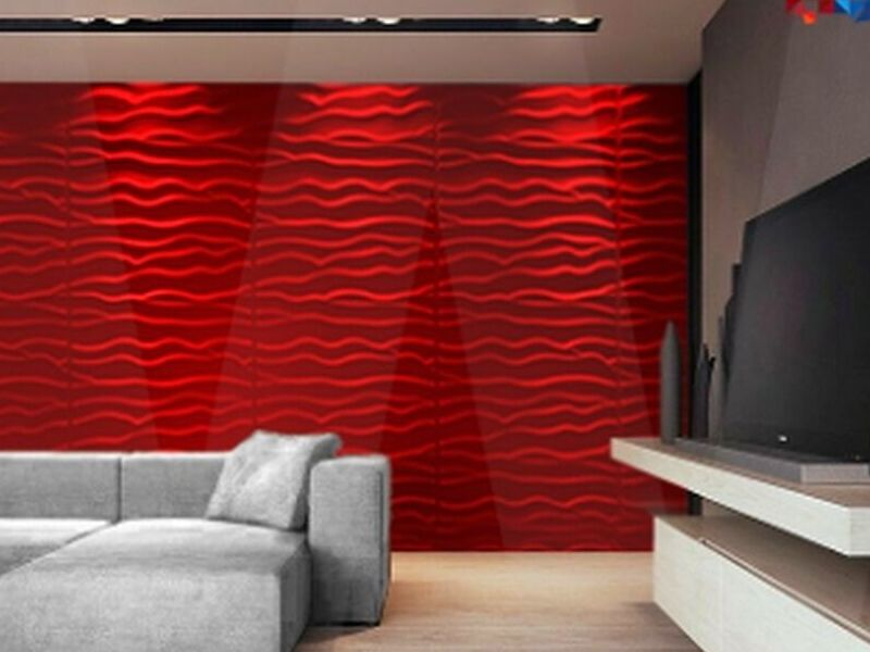 Pared 3d Olas  Bolivia 
