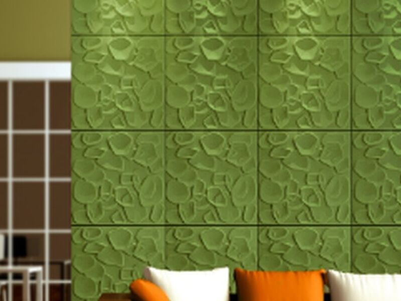 Pared 3d verde Bolivia 