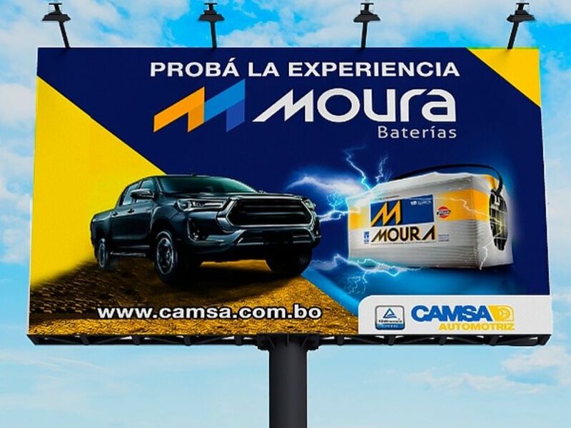 Valla publicitaria Bolivia 