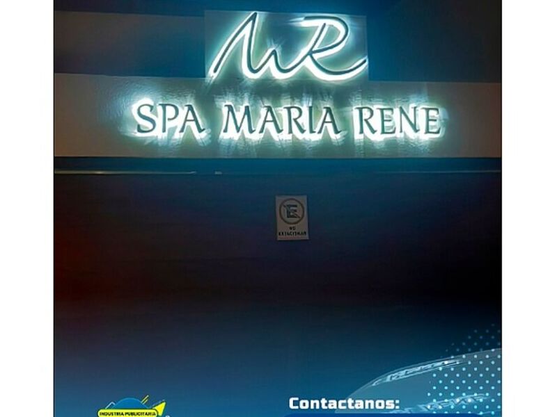 Letras 3D acrílico Bolivia 