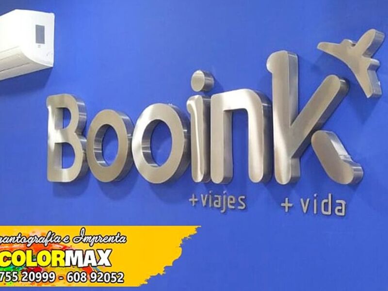 Letras corpóreas Bolivia 