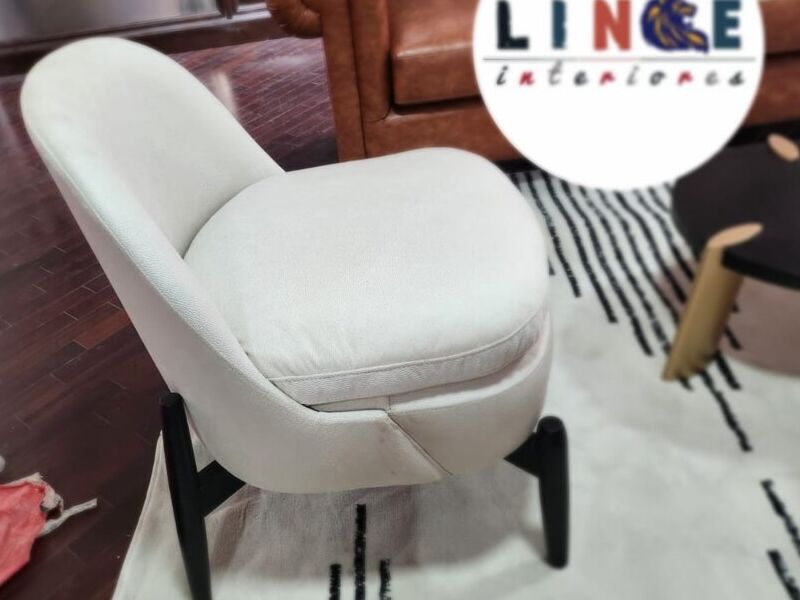 Silla Decorativa Blanca Sala Cochabamba