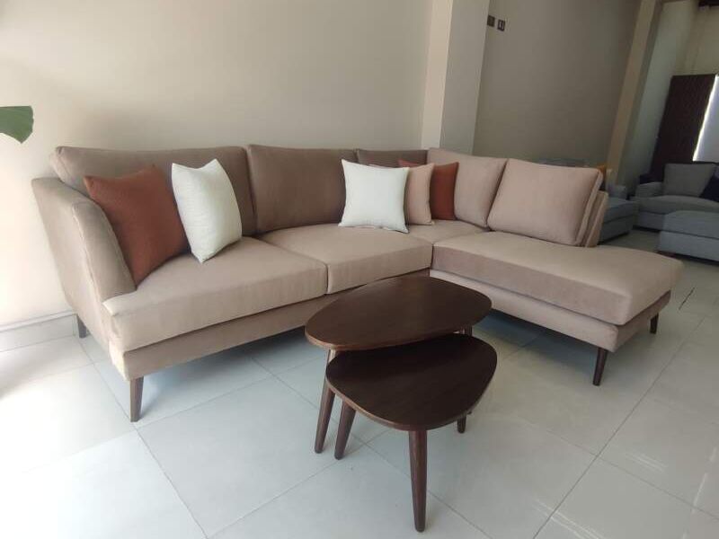 Sillón Modular Esquinero Beige Cochabamba