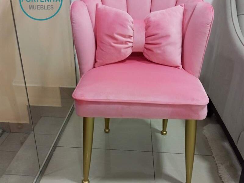 Silla Decorativa Rosa Cochabamba