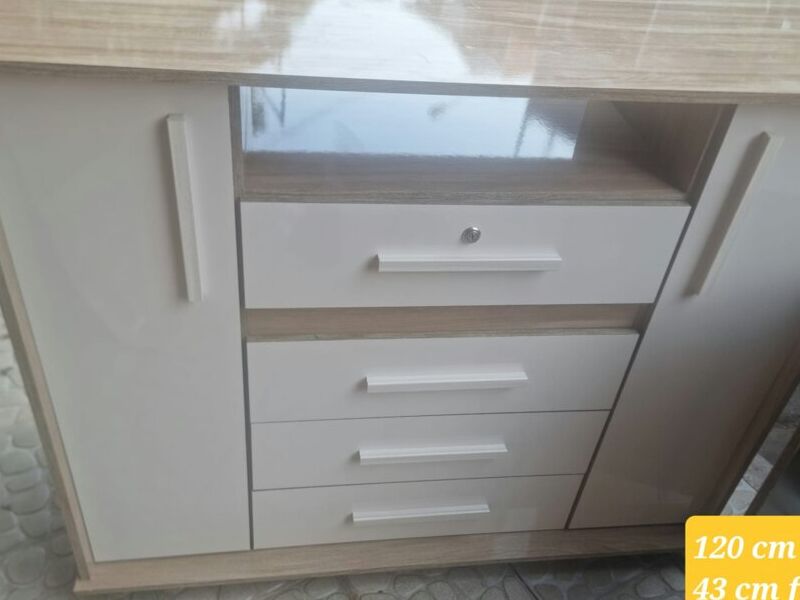 Mueble Televisión Blanco Pequeño Cochabamba