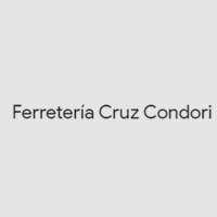 Ferreteria Cruz Condori Materiales