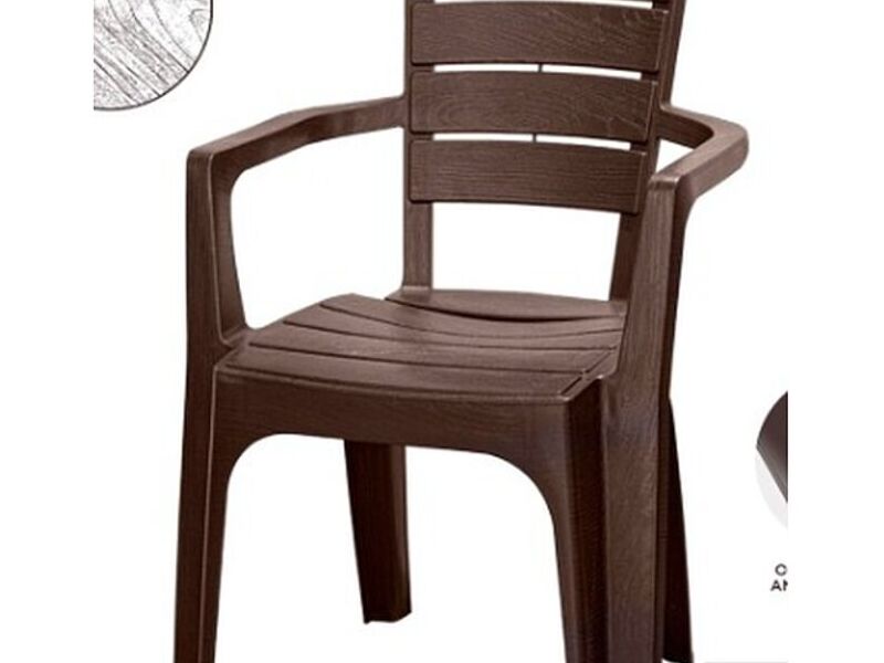 SILLA MODELO ROBLE REY CON BRAZOS