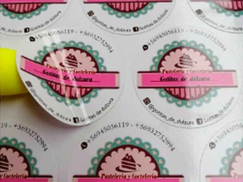 Sticker circular Bolivia 