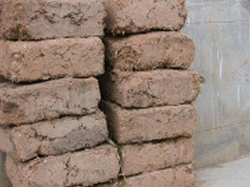Ladrillo ecológico o de adobe