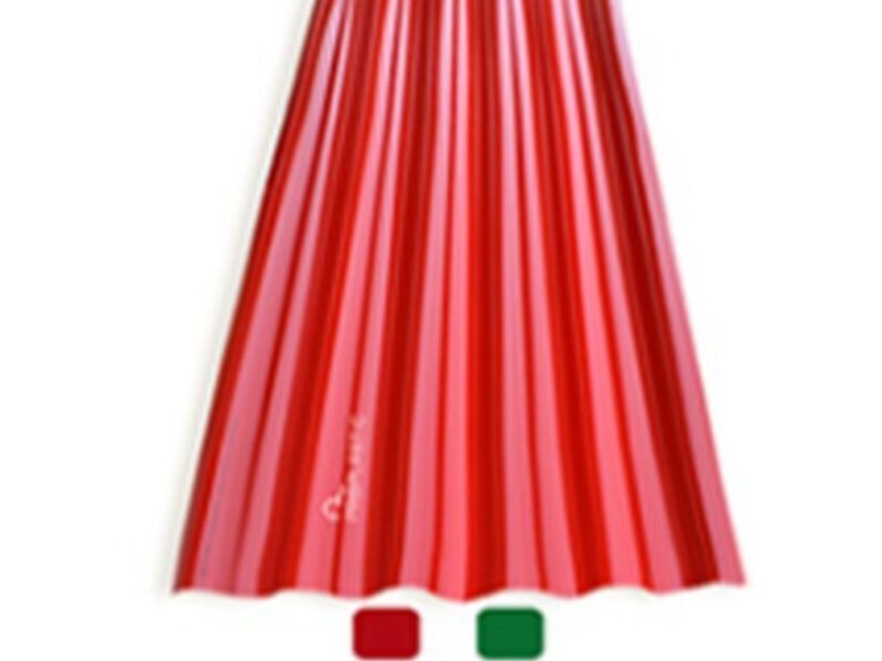 Teja PVC Ondulada