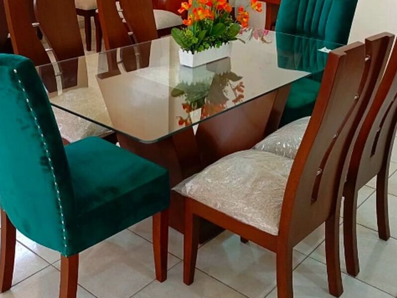 Comedor mesa en vidrio Bolivia