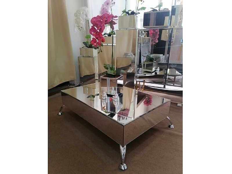 Mesa de centro de sala en vidrio Bolivia