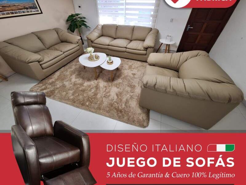 Sillones 6 plazas Bolivia