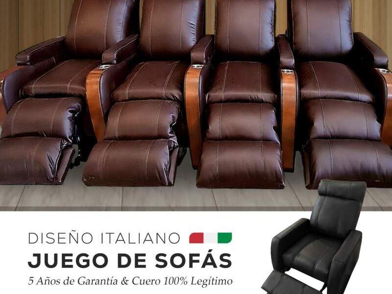 Juego de sofas 4 plazas Bolivia