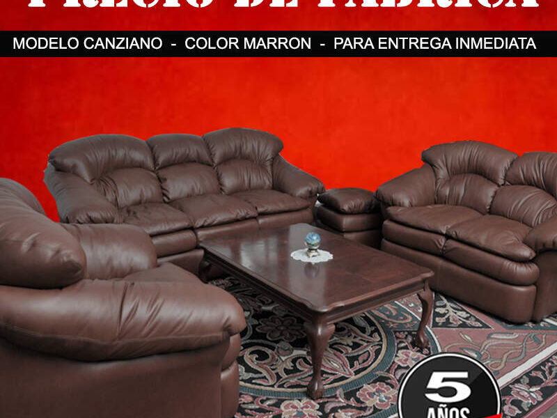 Sillon modelo canziano Marron Bolivia