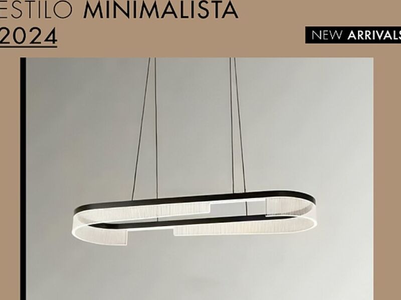 Lámpara minimalista ovalada Bolivia