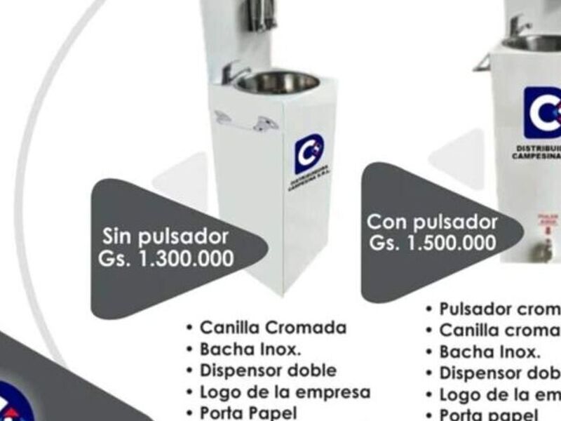 LAVAMANOS EN CHAPA