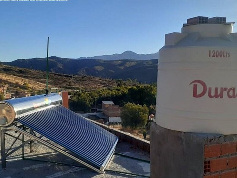 Termotanque Solar Atmosférico de 50 litros