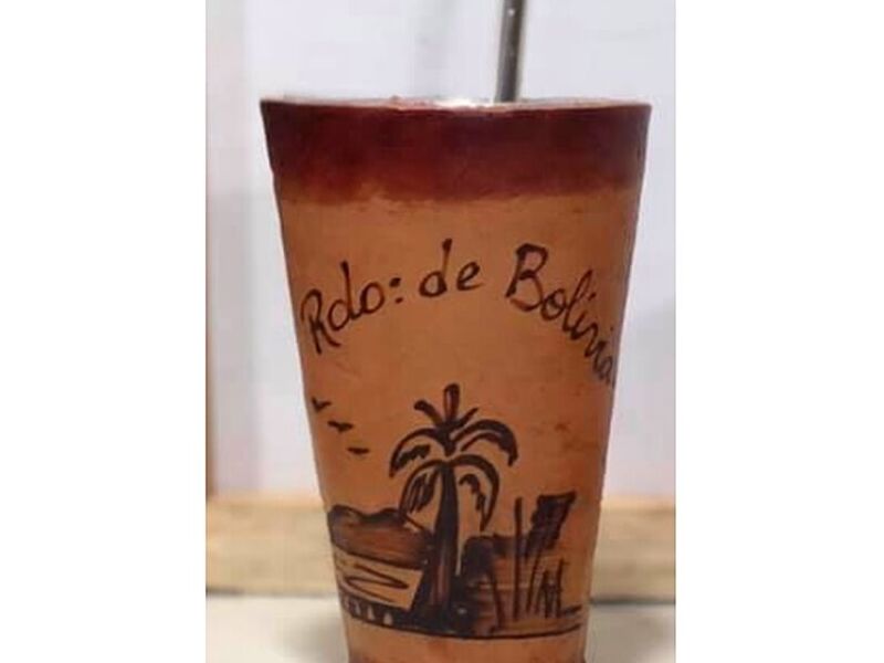 Jarrón Grande Mate Bolivia