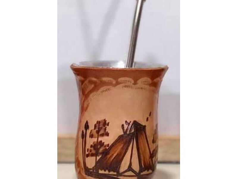 Jarrón Mate Pequeño Bolivia 