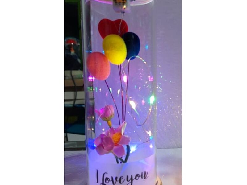 Lampara Cristal Globos Bolivia