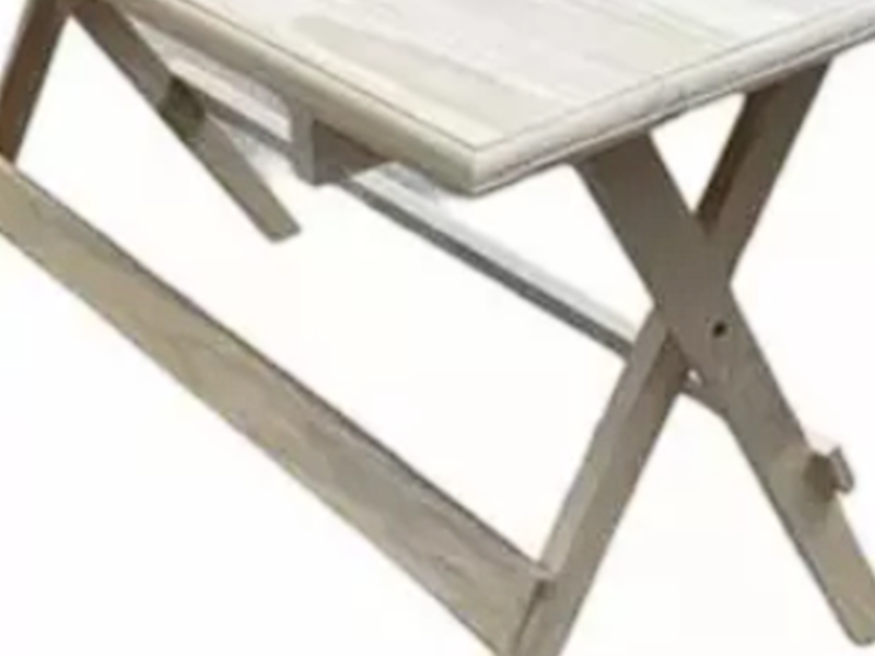 MESA PLEGABLE DE MADERA PINO