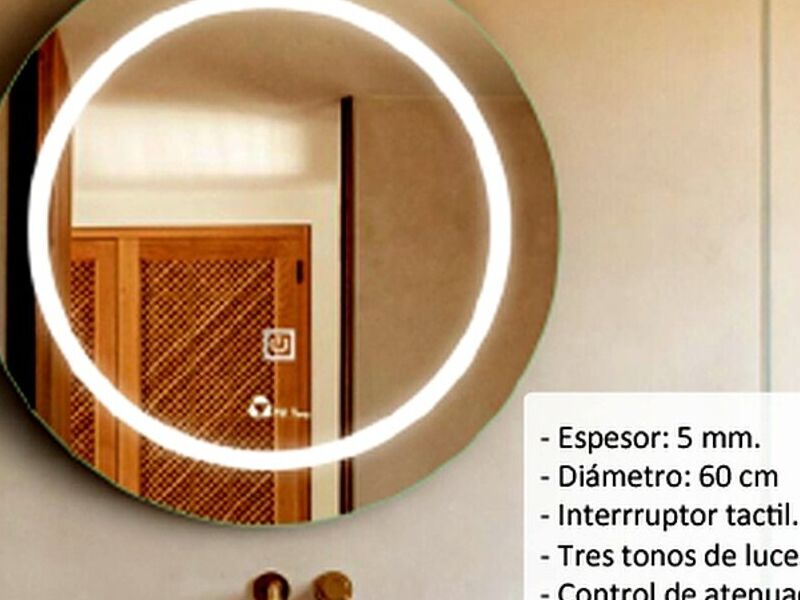 Espejo Redondo LED Bolivia