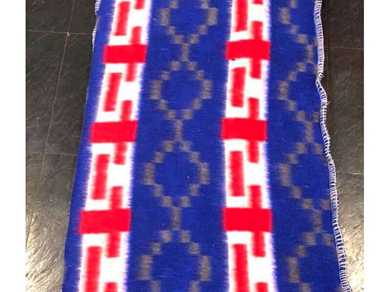 Cojín Azul Bolivia