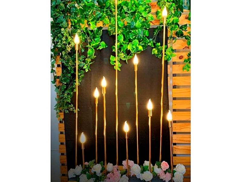 velas adorno La Paz