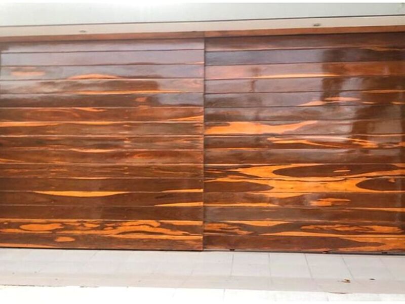 Porton doble Madera Bolivia