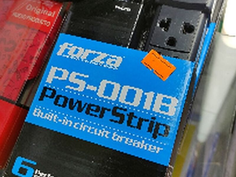  REGLETA FORZA PS-001B 6 TOMAS BOLIVIA