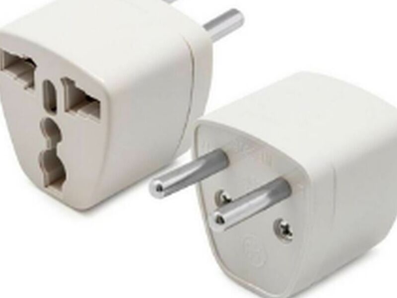 ADAPATADOR TOMA DE CORRIENTE DE 3 A 2 BOLIVIA