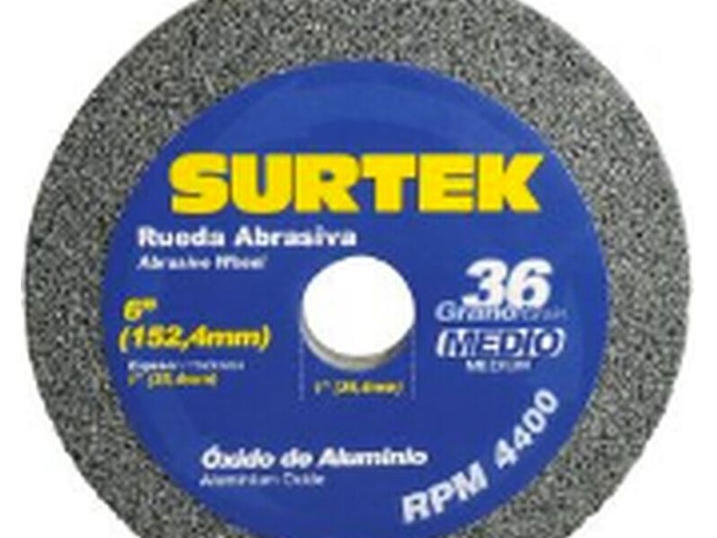 Surtek – Rueda abrasiva de óxido de aluminio