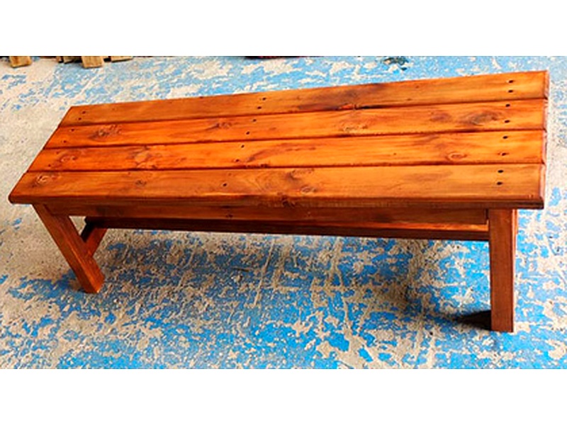 Banca madera La Paz