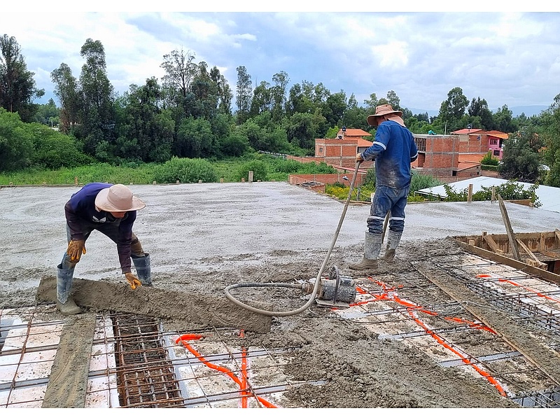 Armado losa Cochabamba