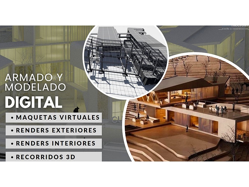 Modelado 3D Cochabamba