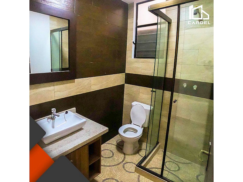 Diseño arquitectónico baño Sucre