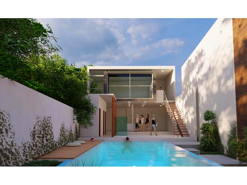 Construcción piscina Santa Cruz
