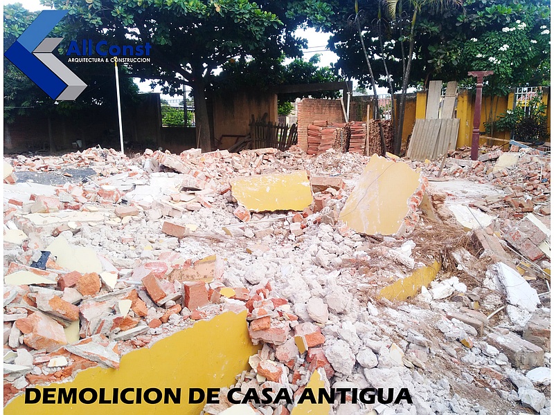Demolición Santa Cruz