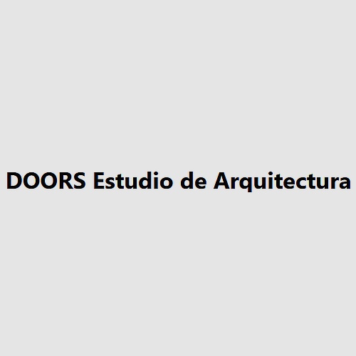 DOORS Estudio de Arquitectura