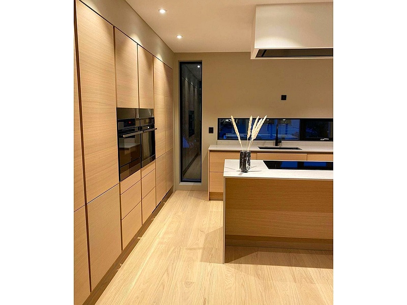 Diseño arquitectónico cocina La Paz