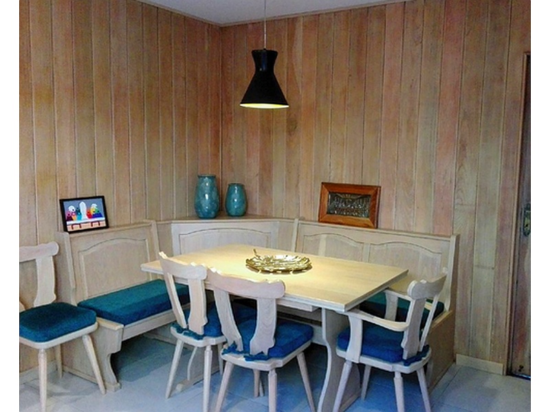 Sala comedor mesa madera La Paz